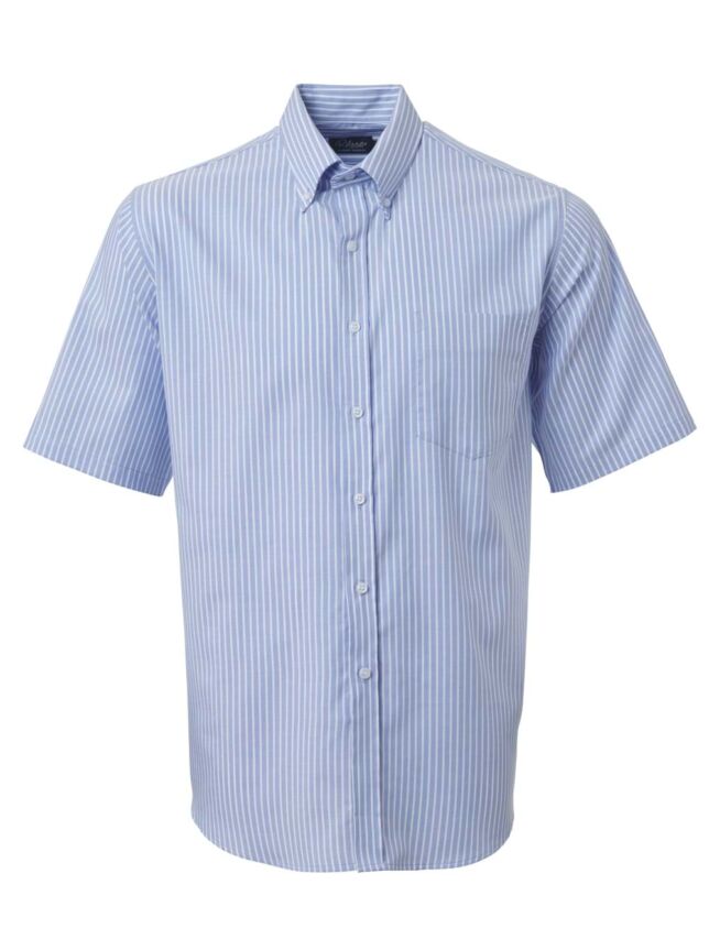Mens Reece K372 S/S Shirt – Sky
