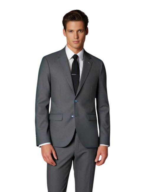 Statesman Melange Charcoal