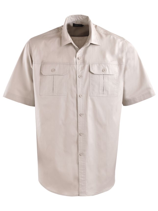 Mens Forrest K254 S/S Shirt – Black/Navy/Stone/White